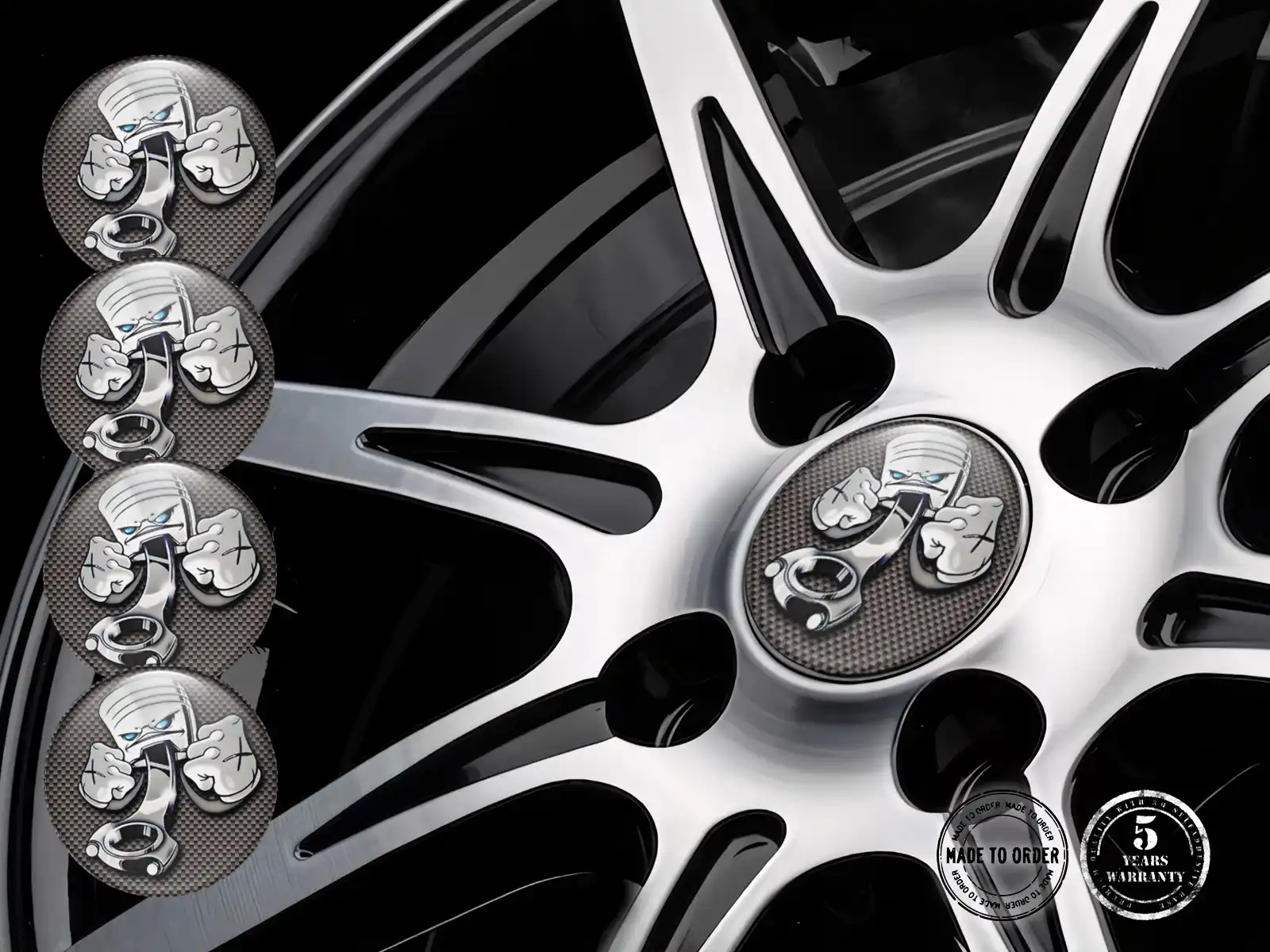 Wheel stickers Custom Quality Superior Badges for Cars